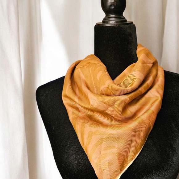 vera scarf Accessories - Vintage Vera Orange Zebra Print Scarf
